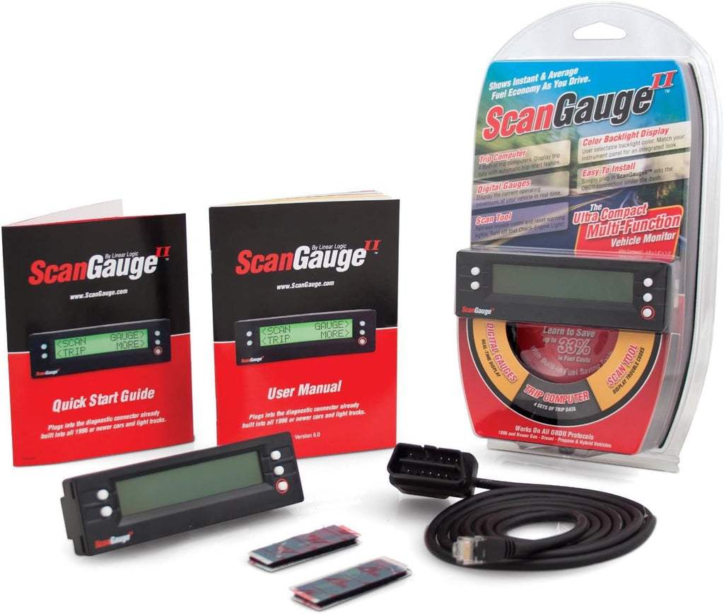 Black 3-in-1 Automotive Computer with Digital Gauges E787