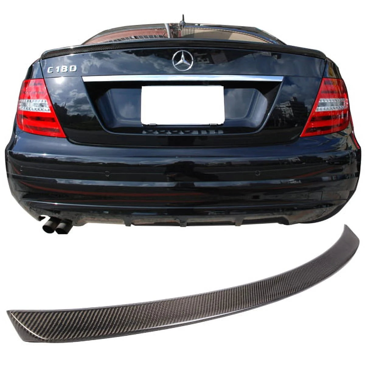 Carbon Fiber Trunk Spoiler for Benz CLS-Class W218 Sedan A18368