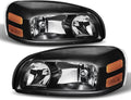 Black Headlights Driver and Passenger Side I58932