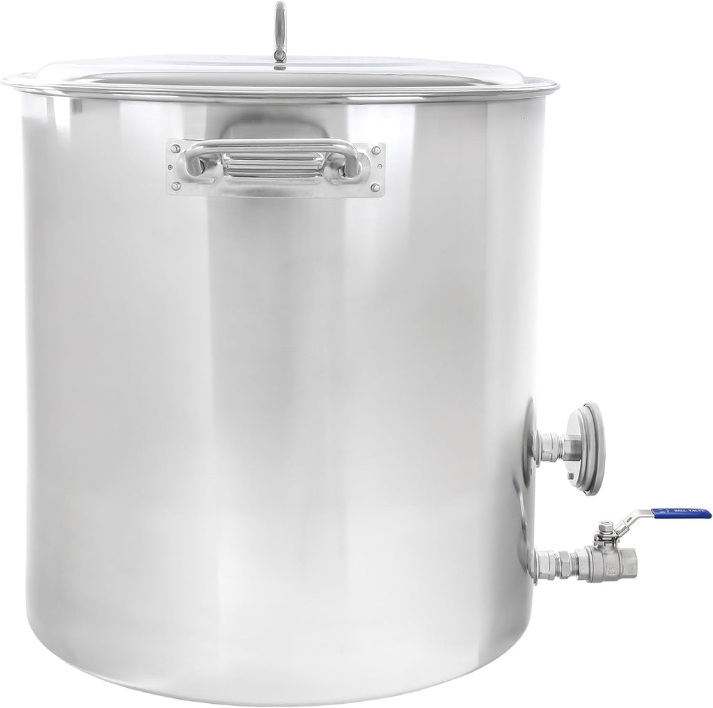 Stainless Steel Home Brew Kettle Stock Pot 60 QT A743170