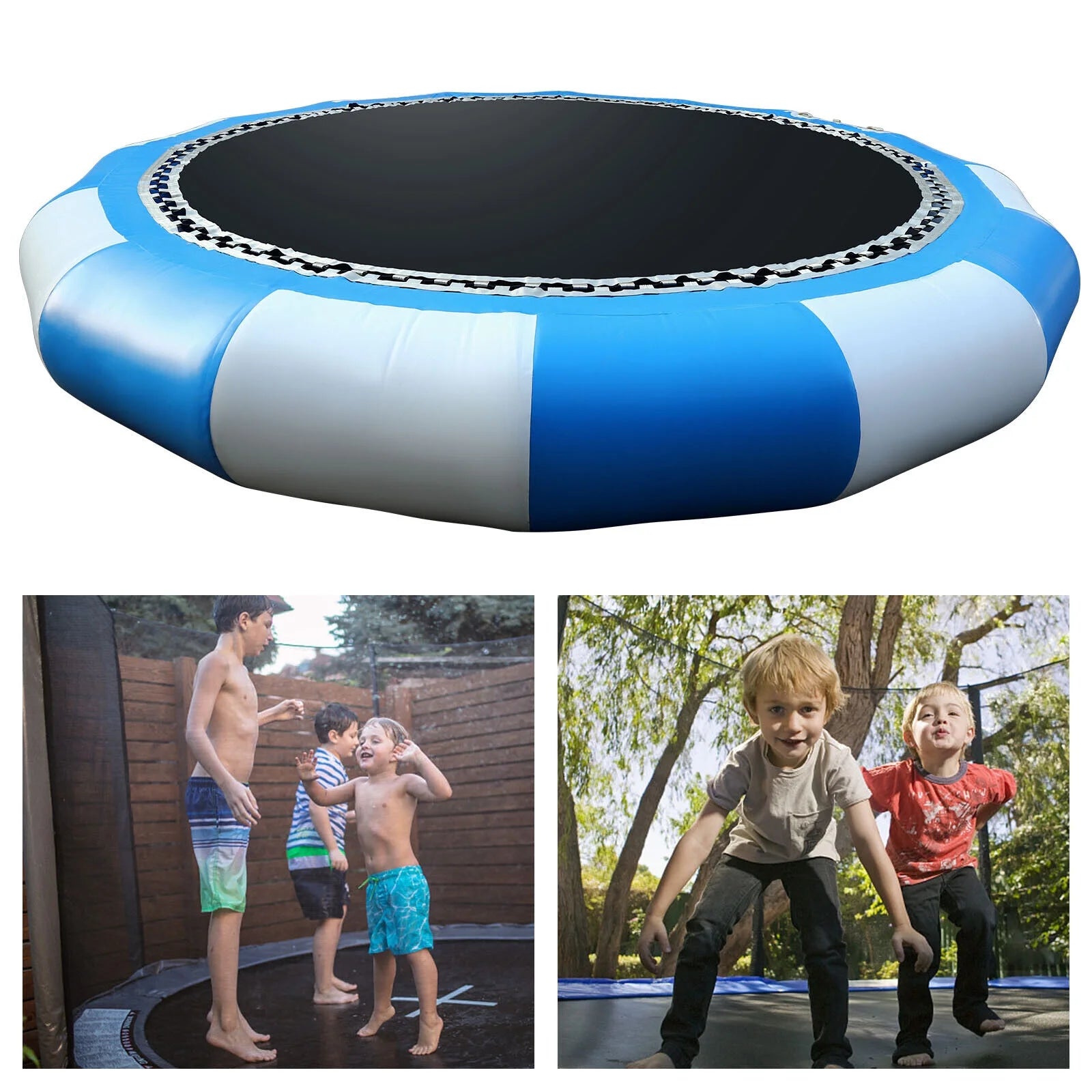 17ft Inflatable Bounce Water Trampoline R71346