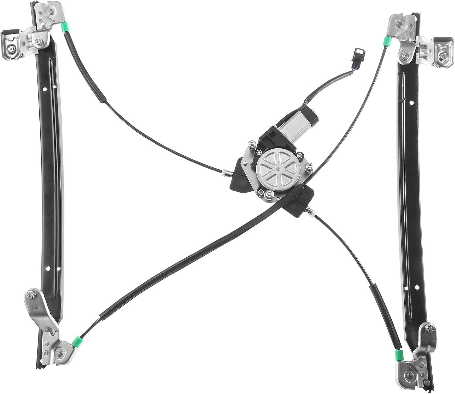 Power Window Regulator with Motor Front Left Driver Side Pack of 2 P621283