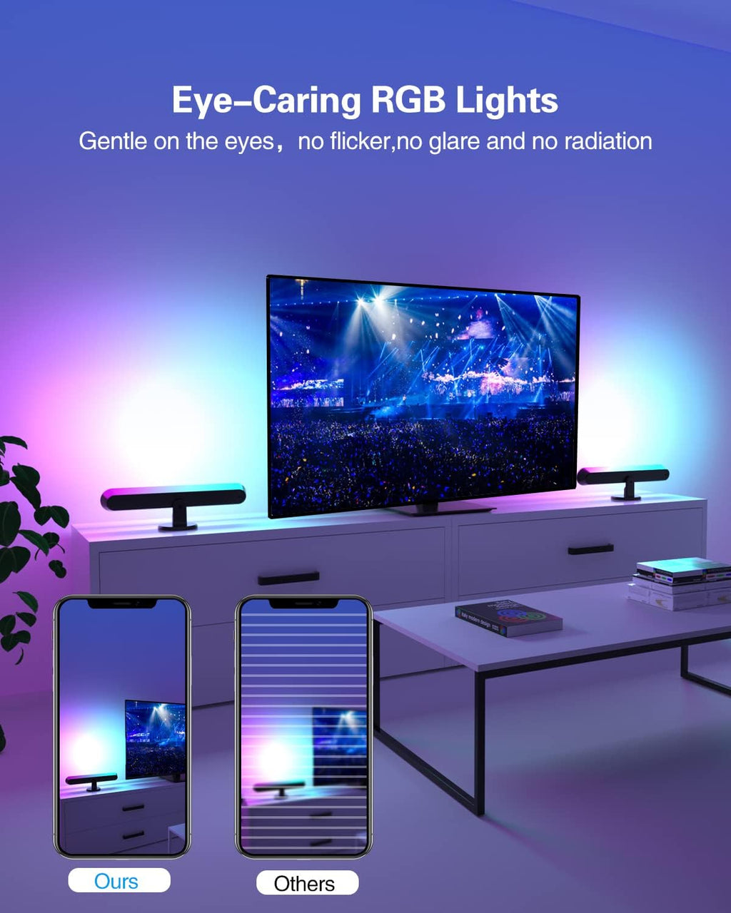 Smart LED Light Bars, Pack of 2 D935342