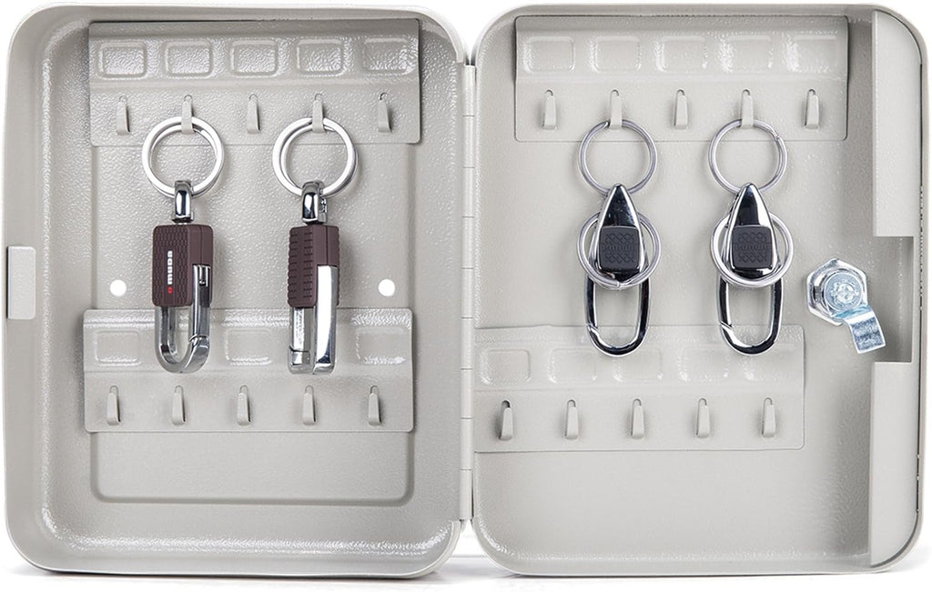 Carbon Steel Key Cabinet Storage Box with Mechanical Lock (20 Keys) I4655