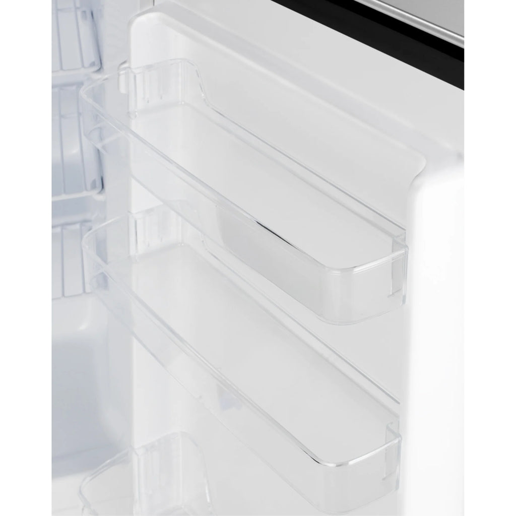 24 in. Built-In All-Freezer, Stainless Steel & Black N264