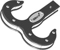 Tow Hook Hitch Step, 50,000 lb Breaking, 2" Shank, Black & White L5694