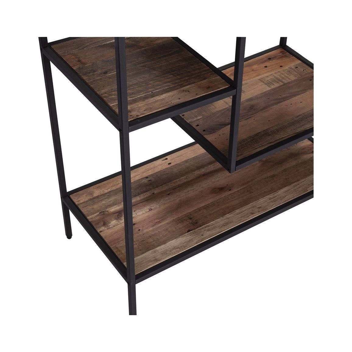Natural and Gray Etagere V39719