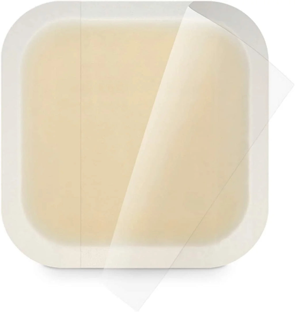 Bordered Hydrocolloid Adhesive Dressing, 6"X 6" Box of 5 C67365