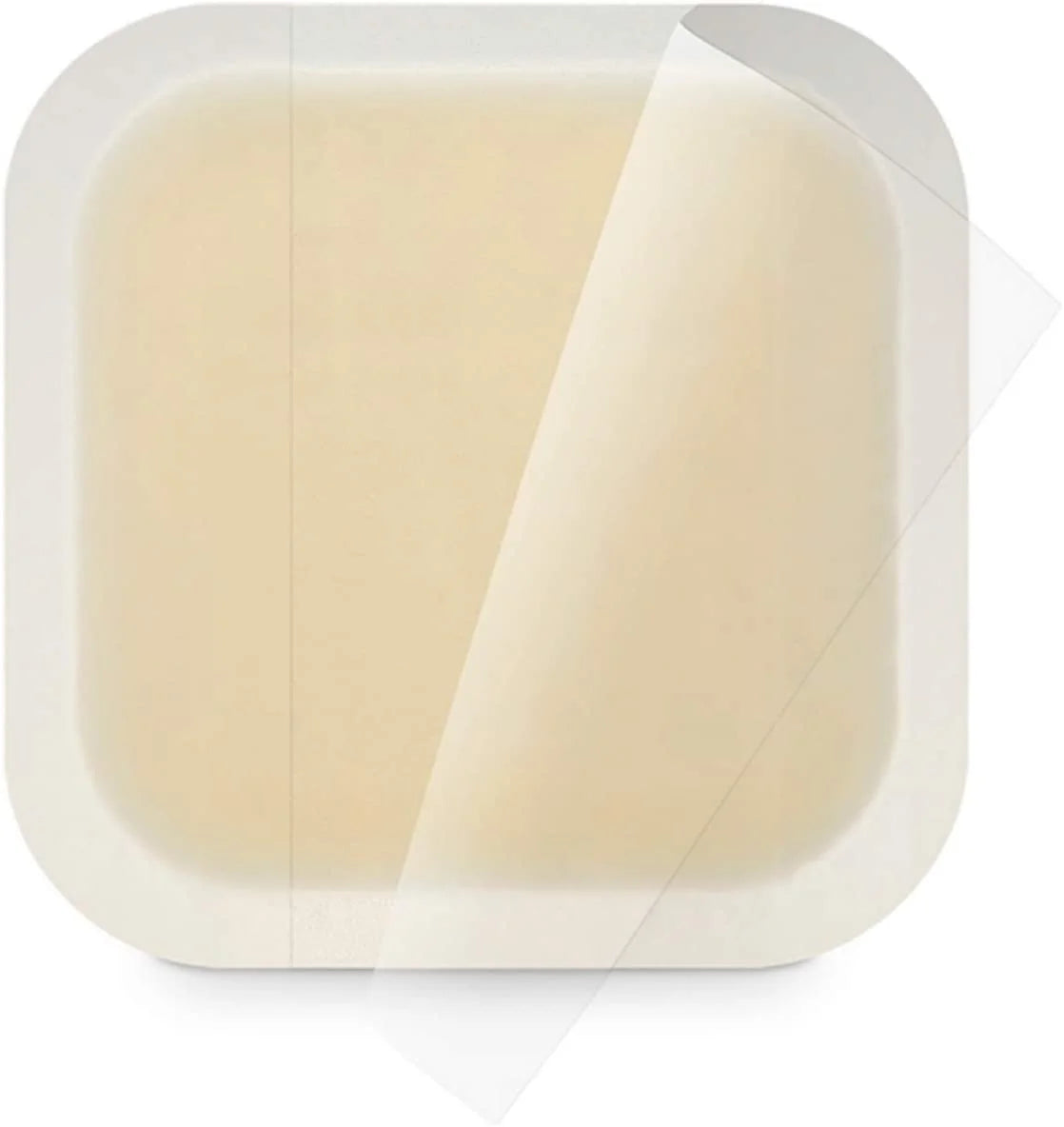 Bordered Hydrocolloid Adhesive Dressing, 6"X 6" Box of 5 C67365