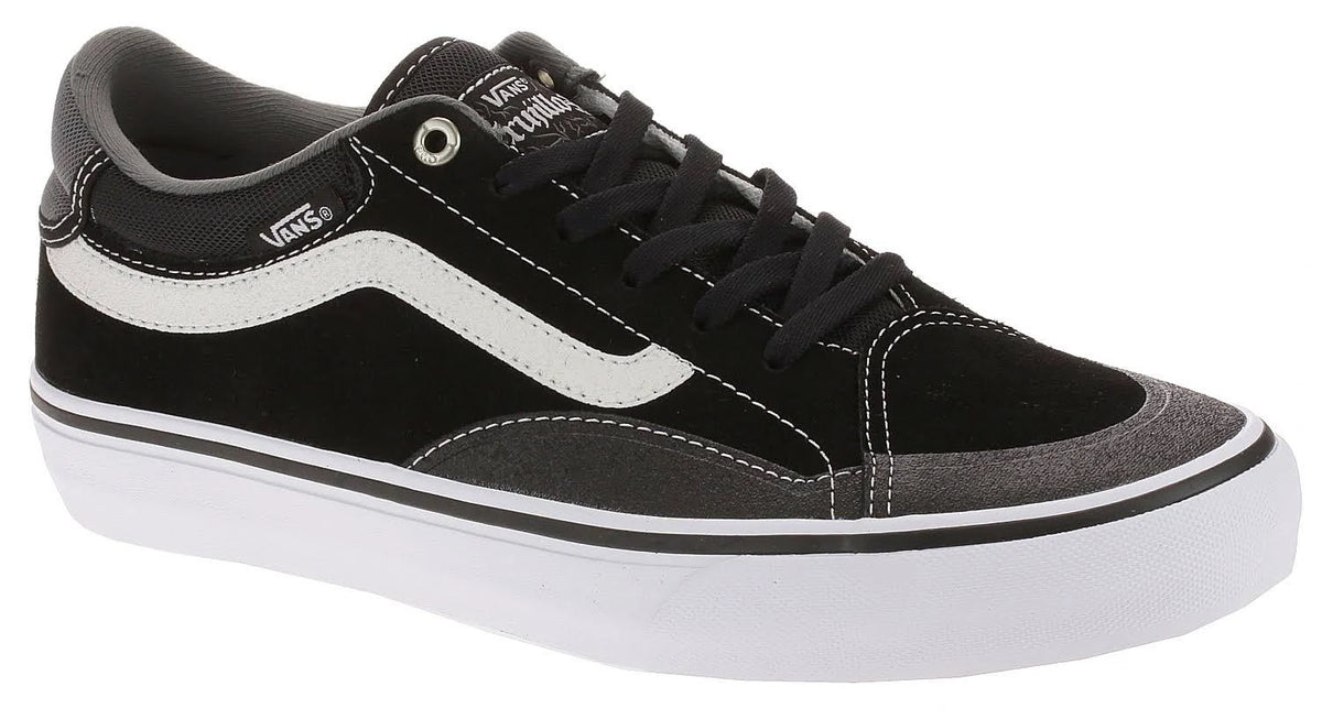 Black/White Advanced Skate Shoes L59427