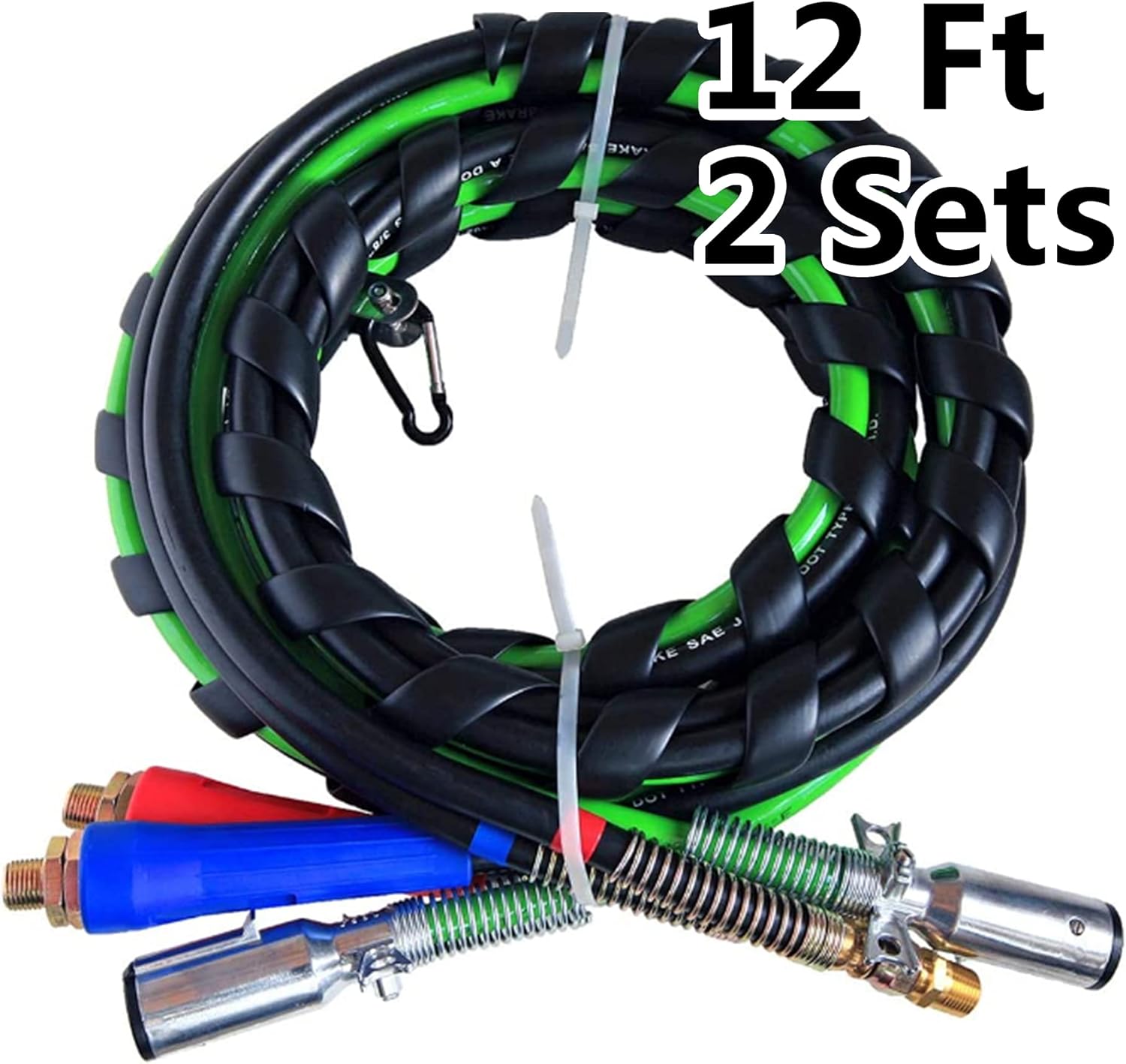 3 in 1 Semi Truck Air Hose Trailer Electrical Cable Assembly ABS Wire Rubber Air Line Tractor Parts C744