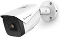 4K AI POE Bullet IP Camera, 98ft Night Vision, 2.8mm Lens, IP67 Weatherproof, White B314624