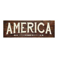Rustic Looking Wood Sign N6350