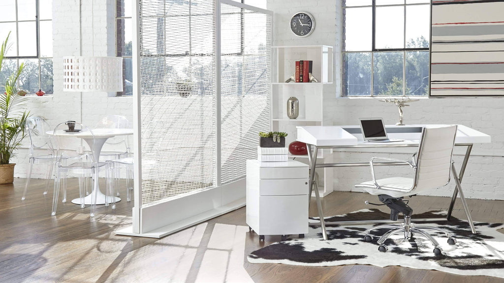 Black File Cabinet Y778