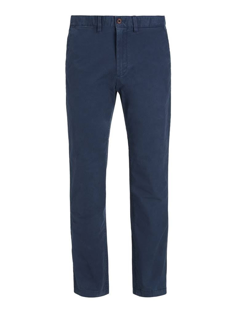 Navy Straight Cut Chinos J31840