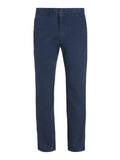 Navy Straight Cut Chinos J31840
