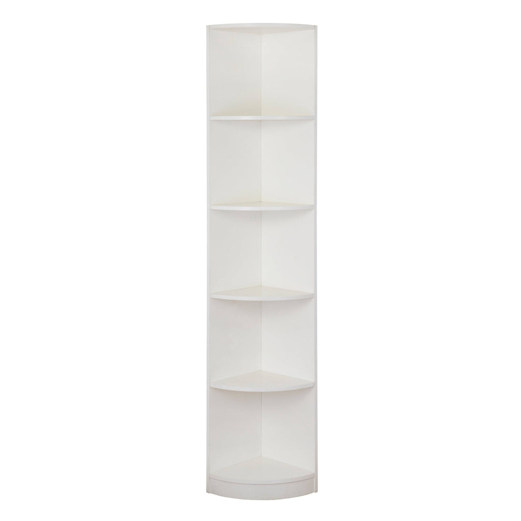 Blue 5 Tier Corner Bookcase Q21340