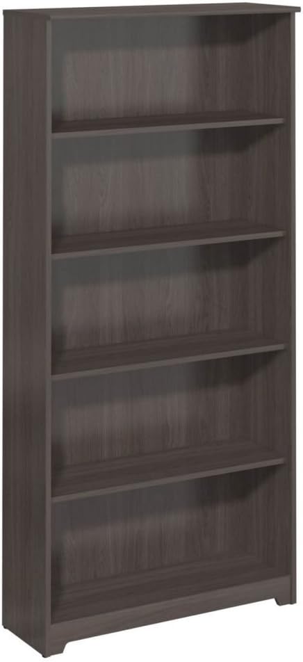 5 Shelf Bookcase, Heather Gray T79665