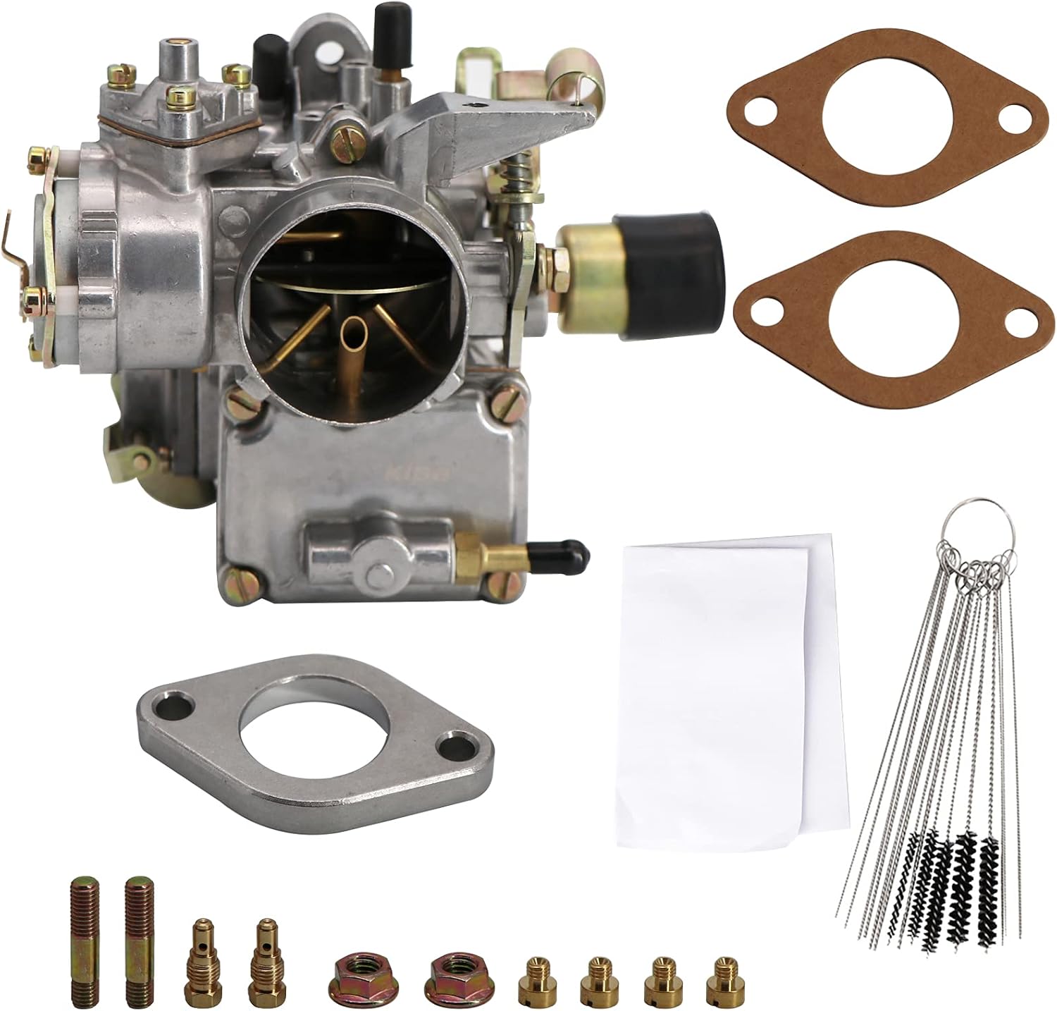 Carburetor for VW Beetles 1971-1979 Dual Port 1600cc Engine 37mm Electric Choke PICT-3 V25869