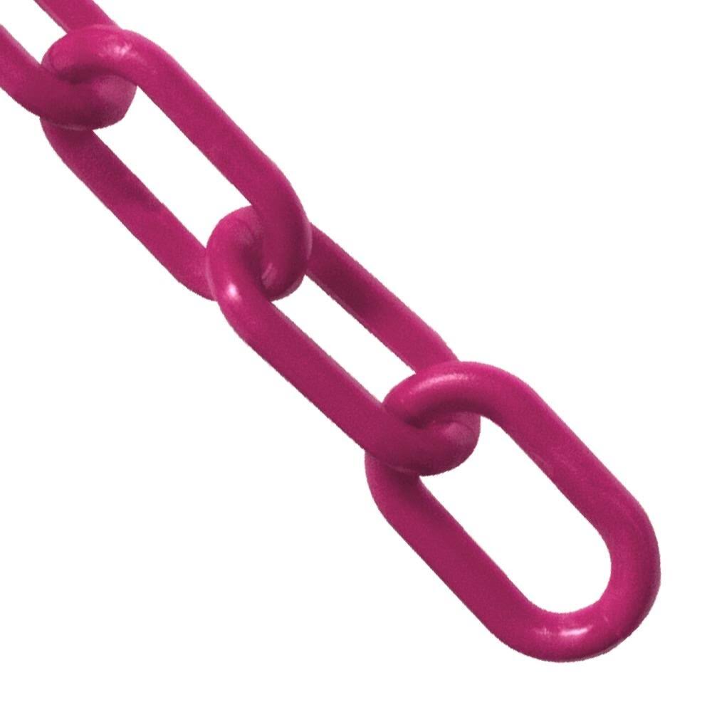 Magenta Plastic Chain Barrier V3529