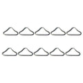 20pcs Trampoline Bungee Bed Mesh Cloth Buckle Triangle Ring Parts T288