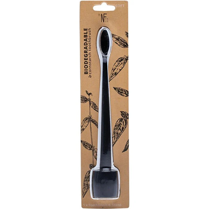 Bio Toothbrush Pirate Black with Stand U68444