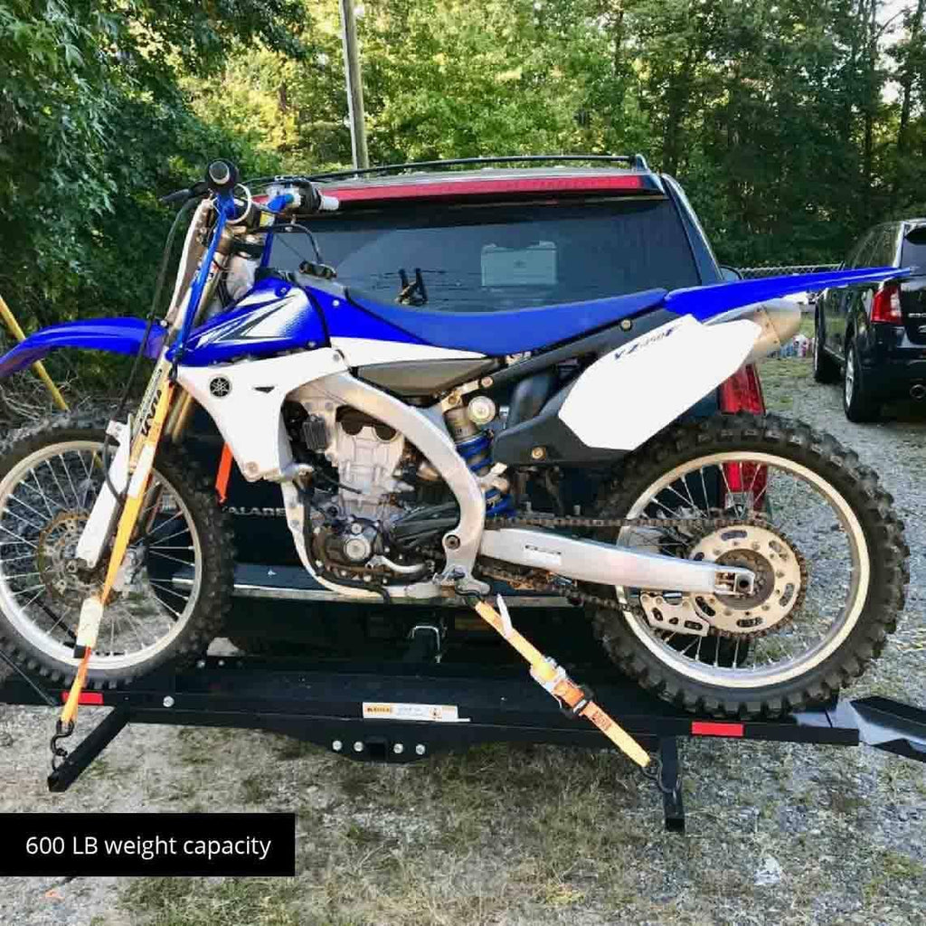 Dirt Bike and Motorcycle Carrier for Truck Hitch J910746