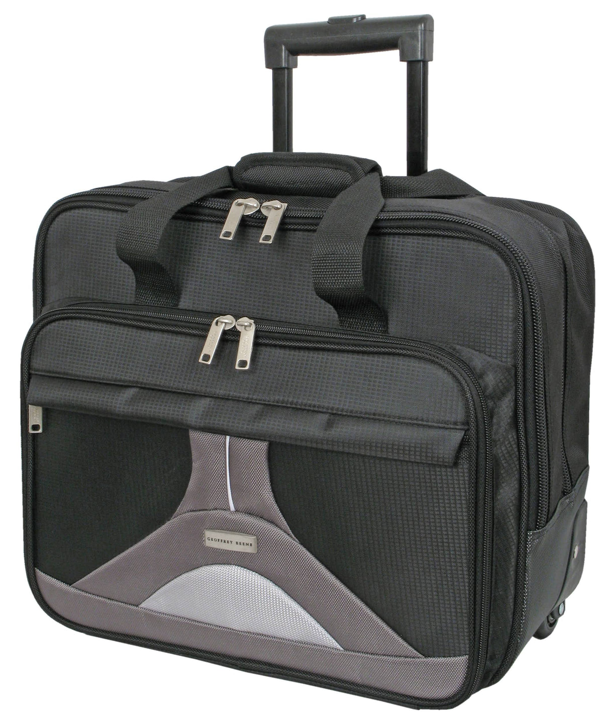 Black w/ Gray Tech Rolling Business Case S5323