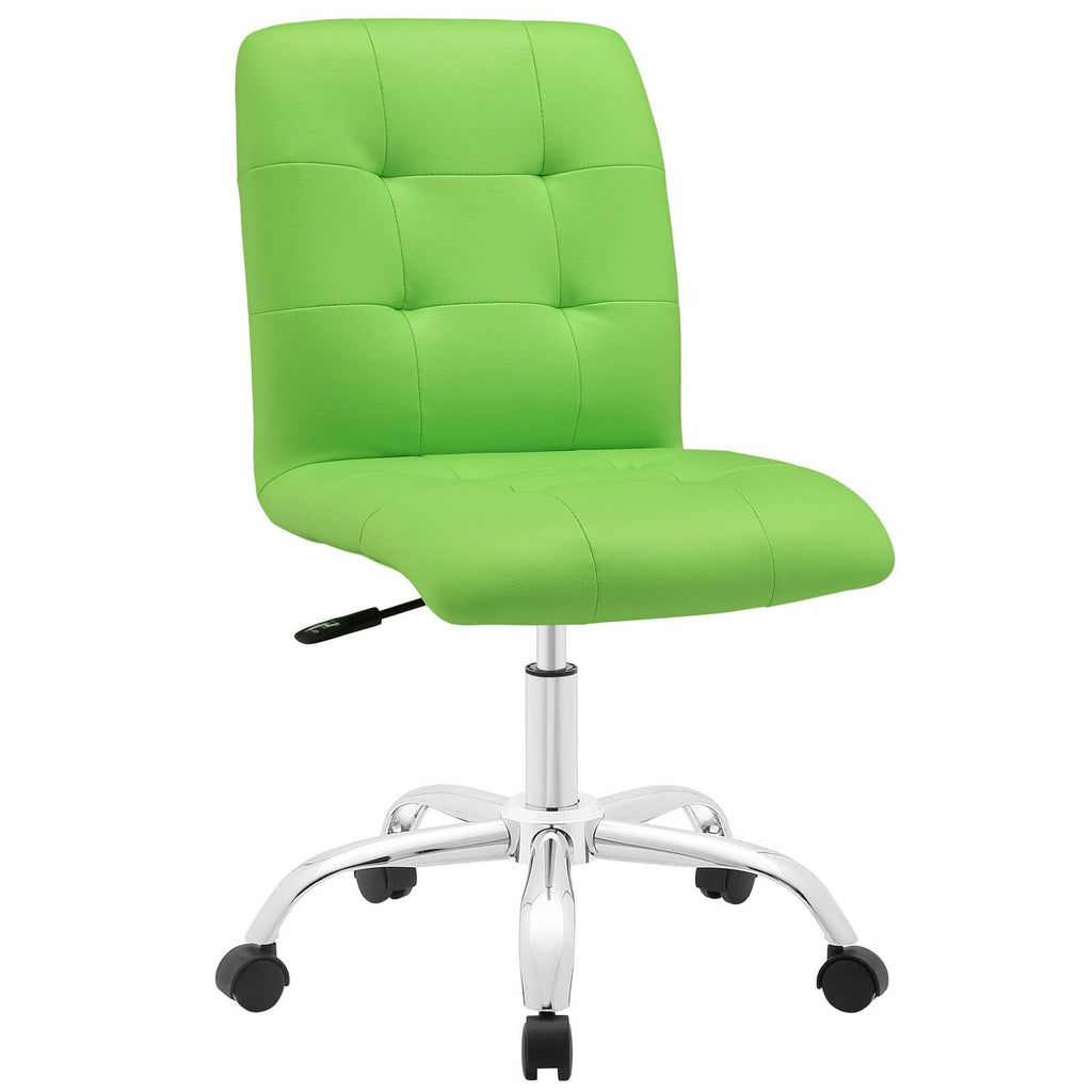 White Mid Back Office Chair O329369