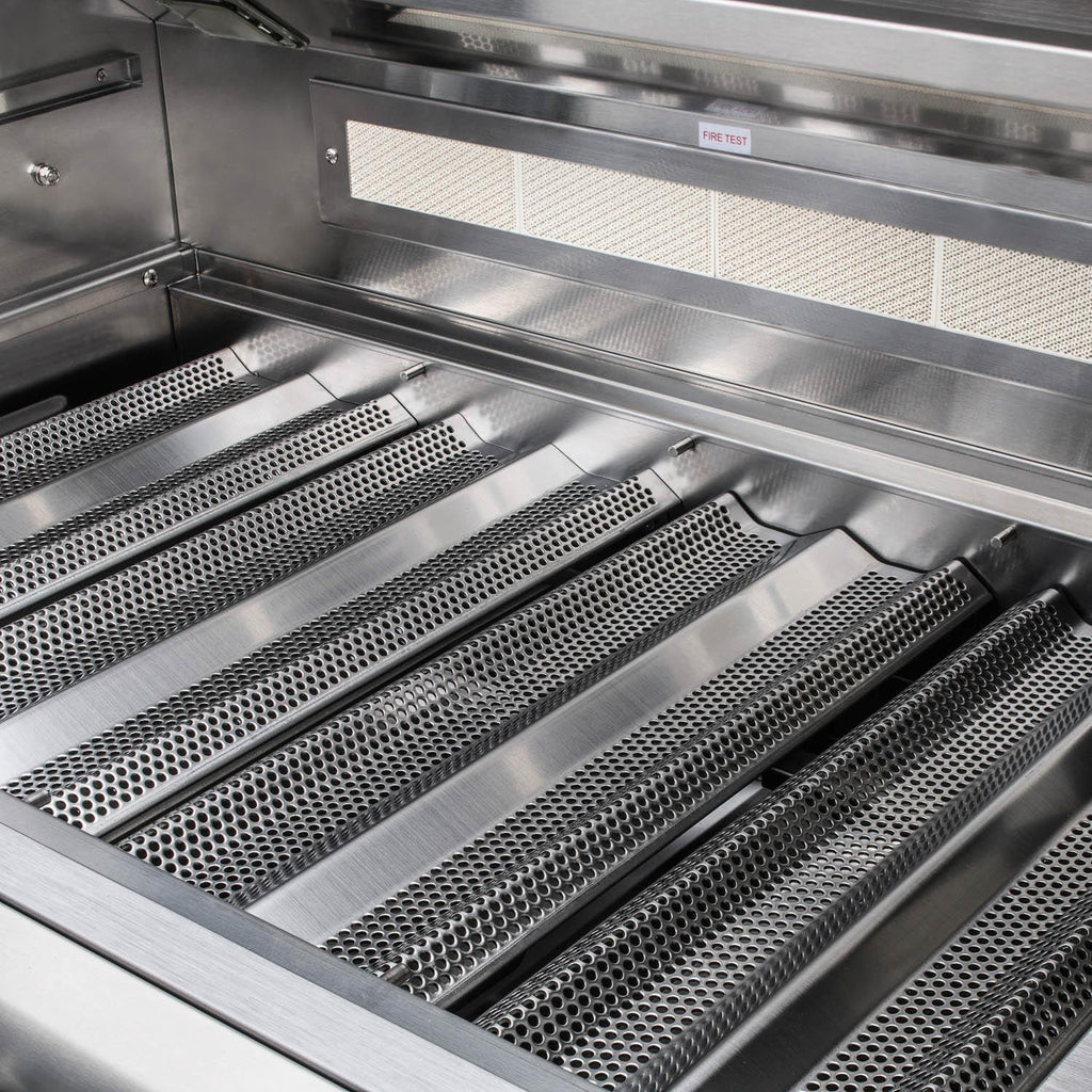 40" 5-Burner Natural Gas Stainless Steel BBQ Grill with Rear Infrared Burner Q220971