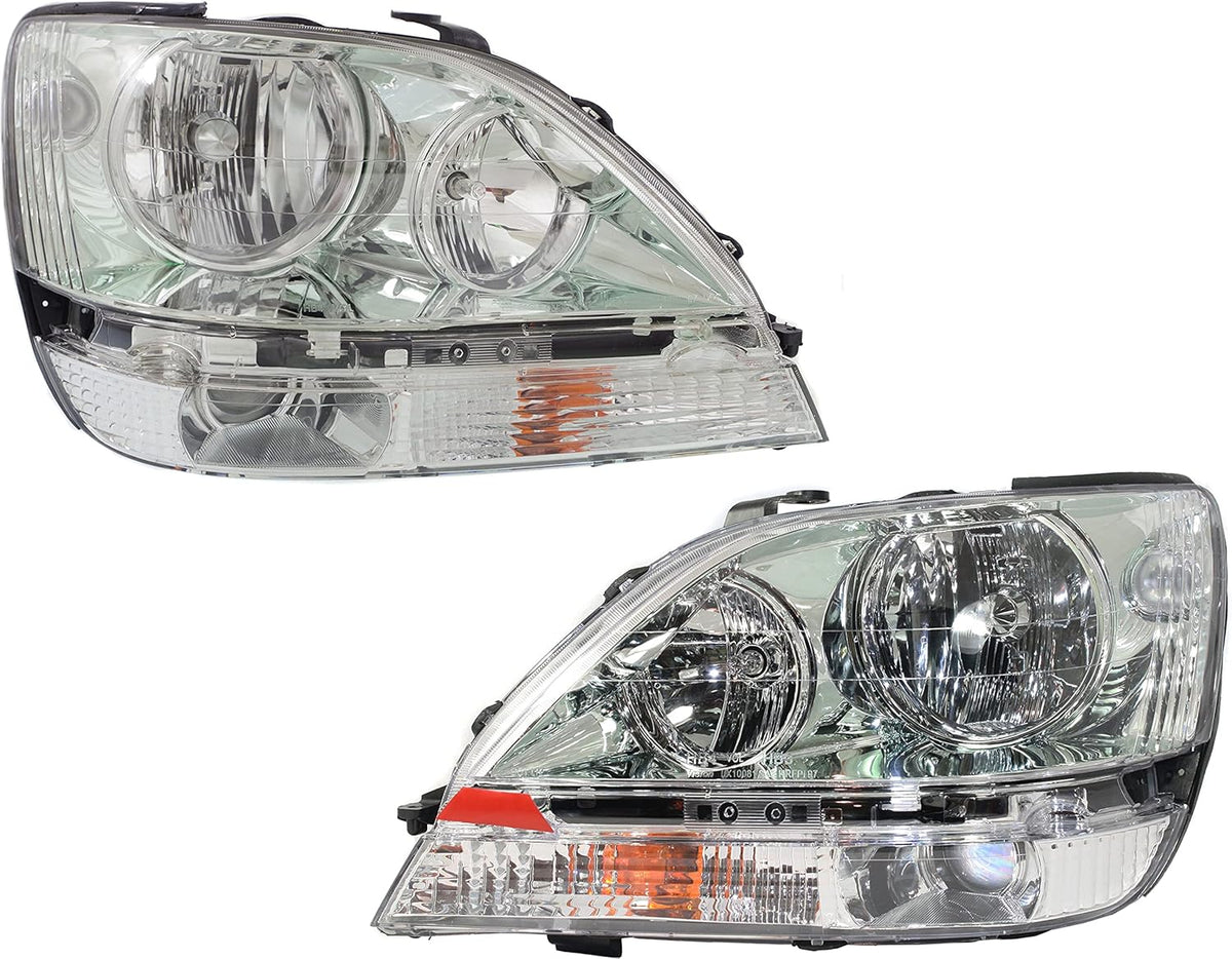 Halogen Headlights Set of 2 X8809