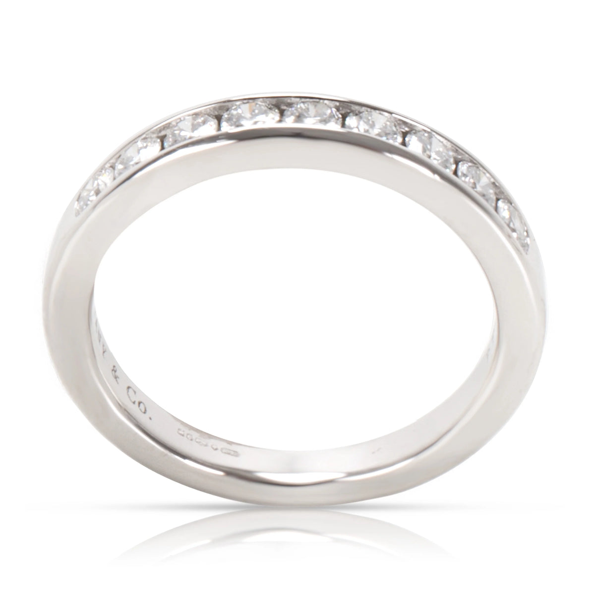 Platinum 9 Diamond Wedding Band 1/3 Ctw Pre-Owned R944