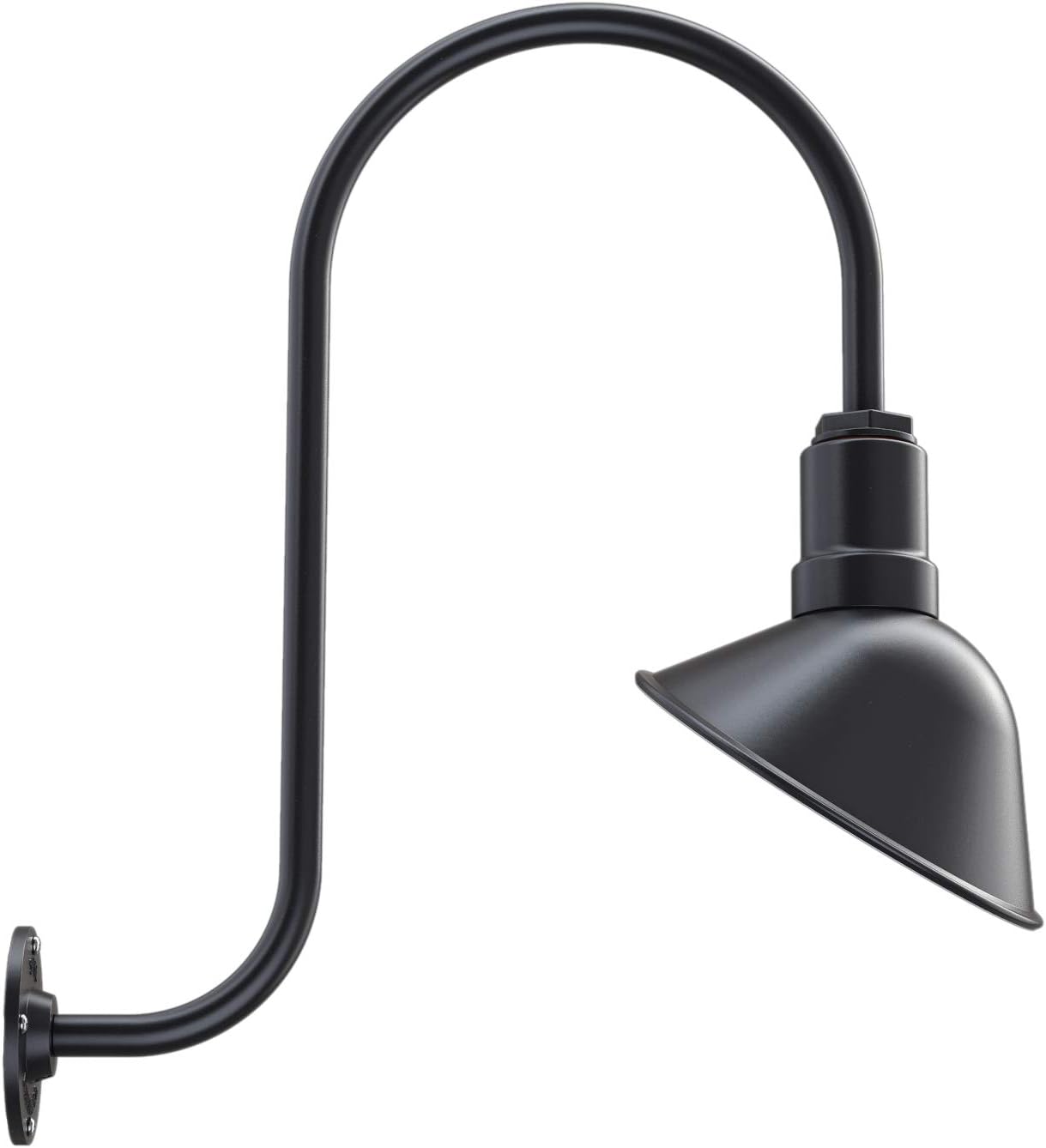 Galvanized Exterior 9 inch Dome 11 inch Gooseneck Store Sign Light X684405