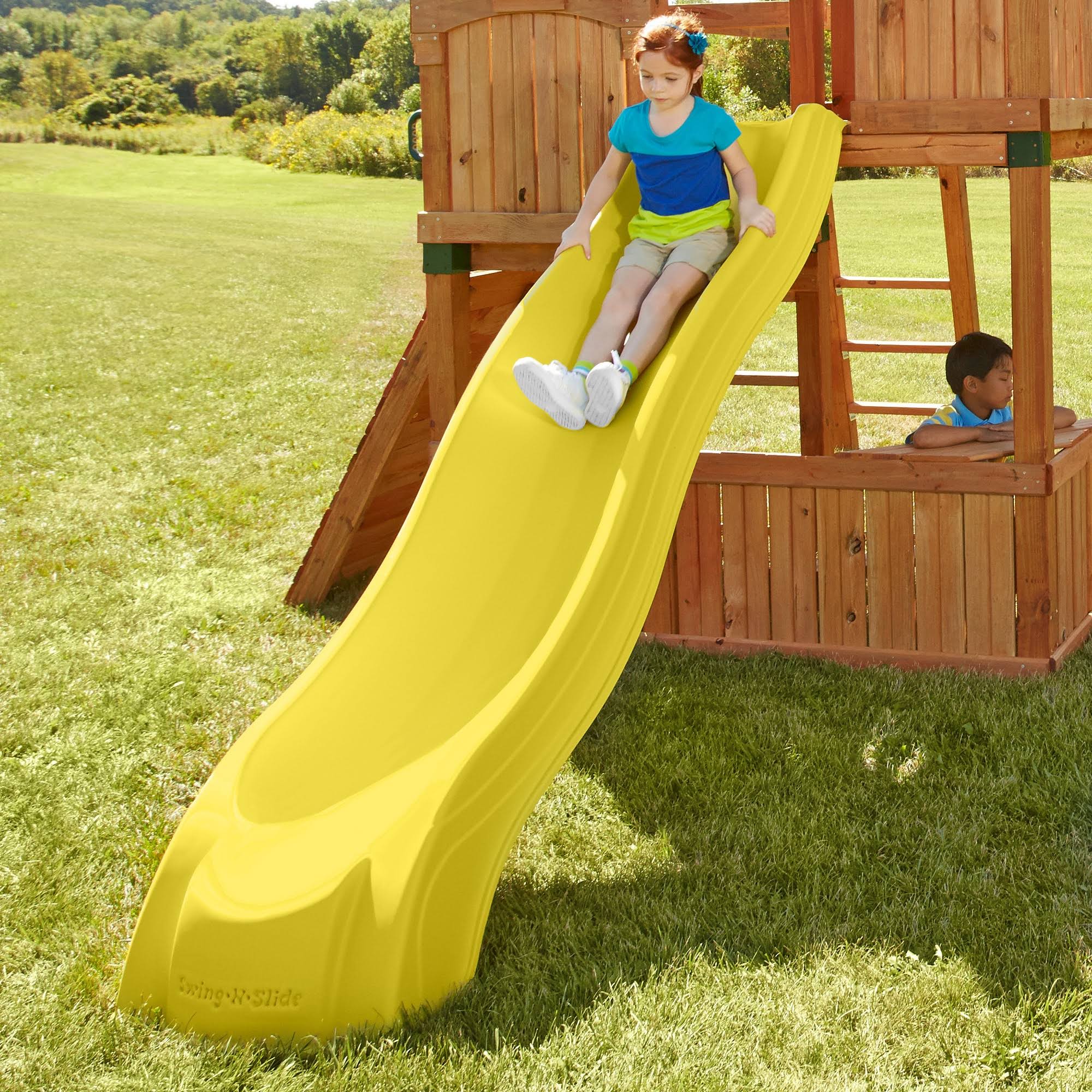 Yellow Wave Slide F956