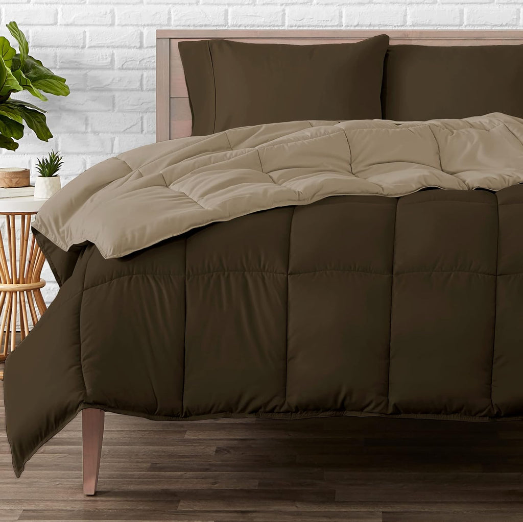 King/California King Comforter, Black/Grey N530