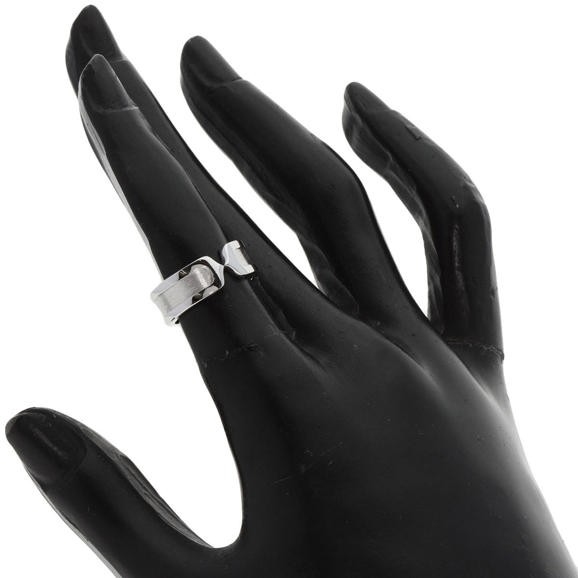 K18 White Gold Ladies Ring A615101