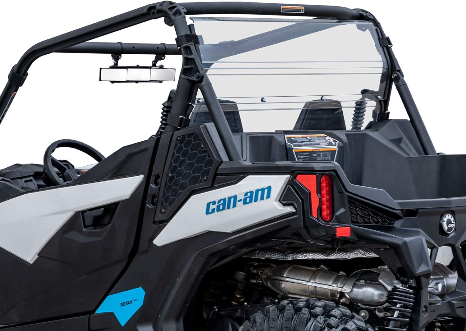 1/4 Clear Polycarbonate Full Rear Windshield Q69346