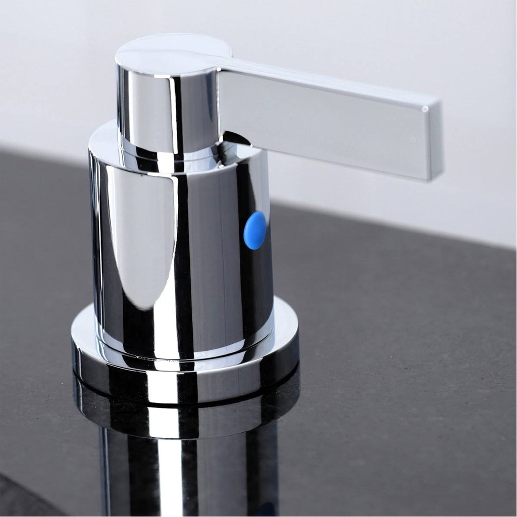 8x22 Widespread Bathroom Faucet, Brushed Brass X97933