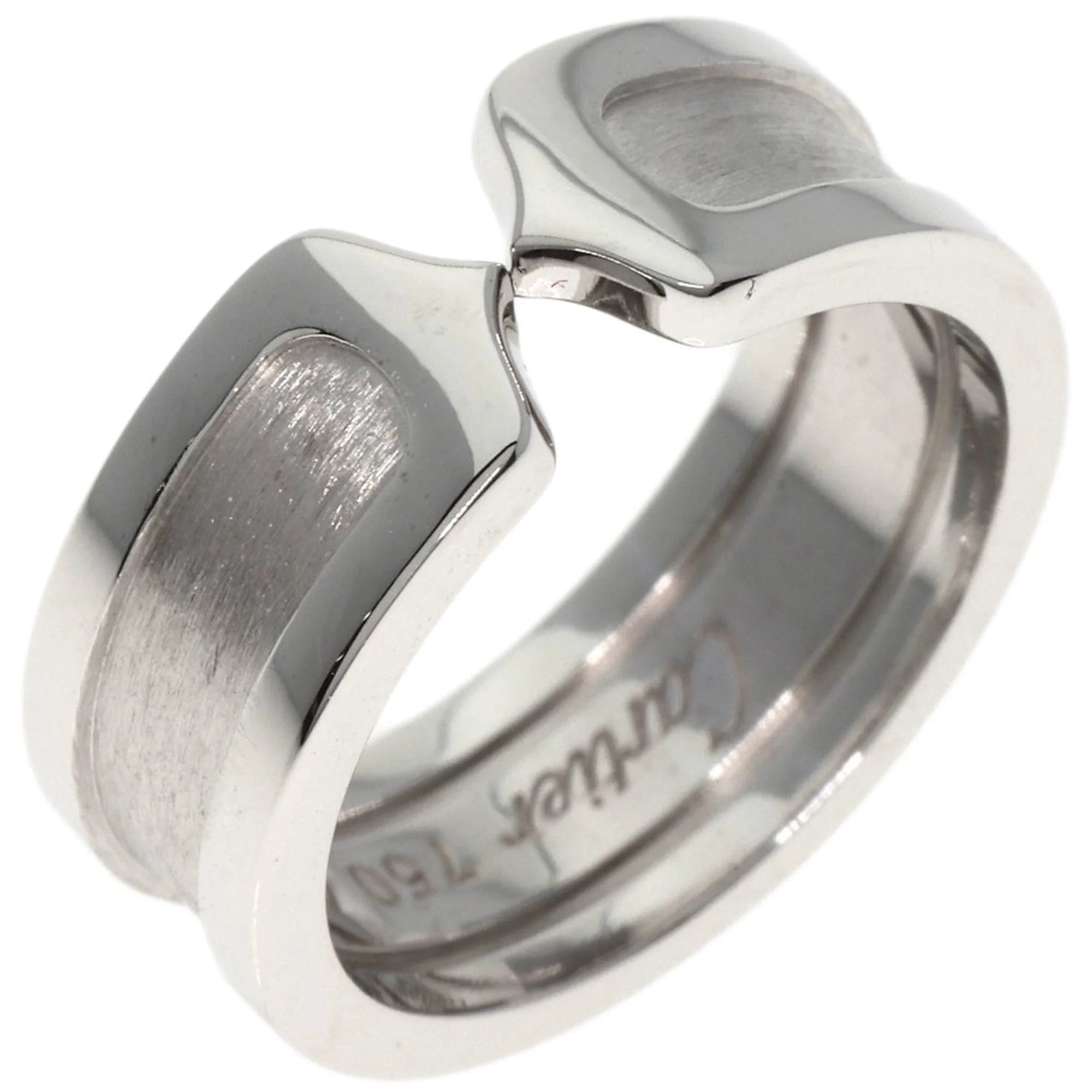 K18 White Gold Ladies Ring A615101
