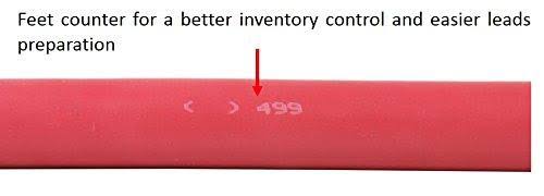 Red 4 Gauge AWG Welding Cable 600 V (200 Feet) A4413