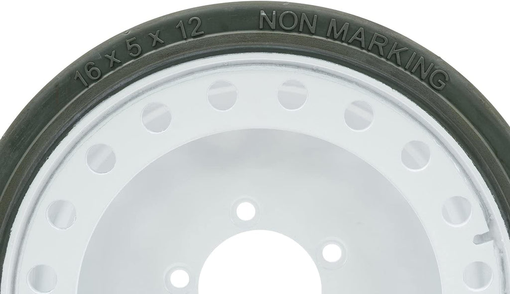 Non-Marking Scissor Lift Tires 16 x 5 x 12 Wheel Assembly O8698
