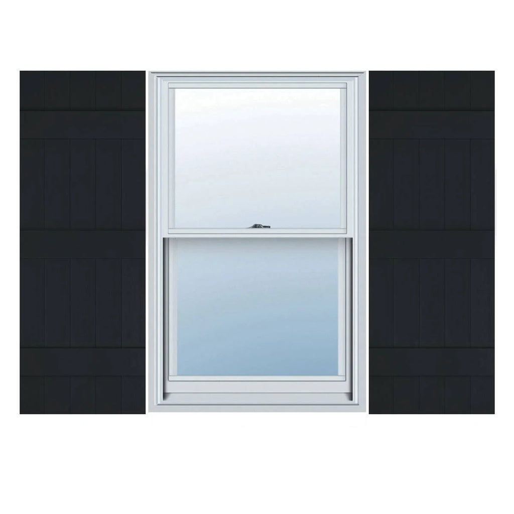 Board-n-Batten Shutters with Shutter-Loks, Per Pair N148