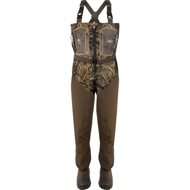 Front Zip 4-Layer Waders with Tear Away Liner Polyester J171085