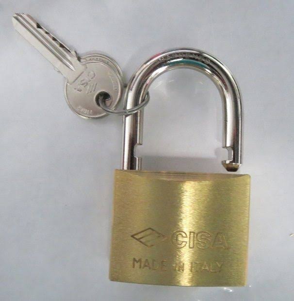 50mm Keyed Alike Brass Padlock 6pcs I9180