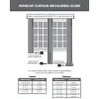 2-pack Textured Thermal Insulated Grommet Curtain Panel Pair, 40"x84", Pearl White X66165