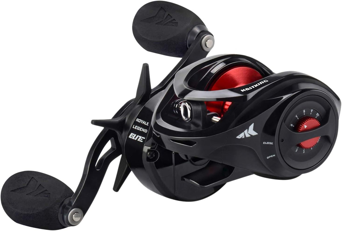 Baitcasting Reel, 11+1 BB, Magnetic Braking System Q356