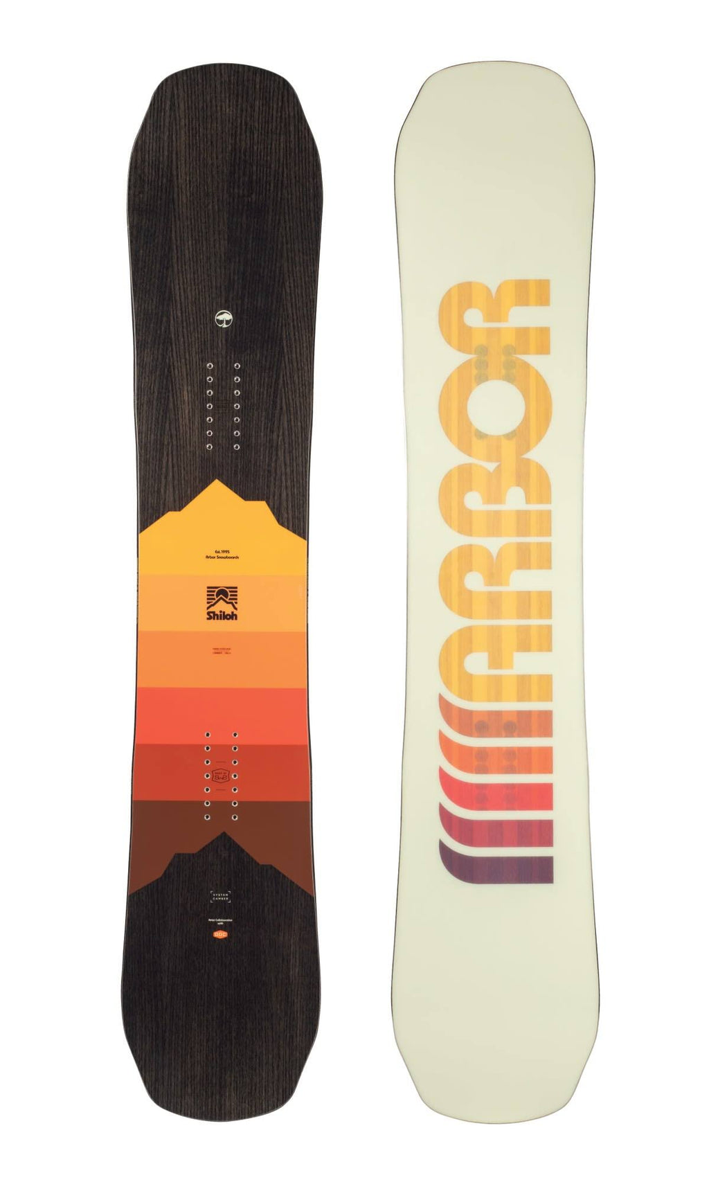 Arbor Shiloh Camber Snowboard 156 C7301