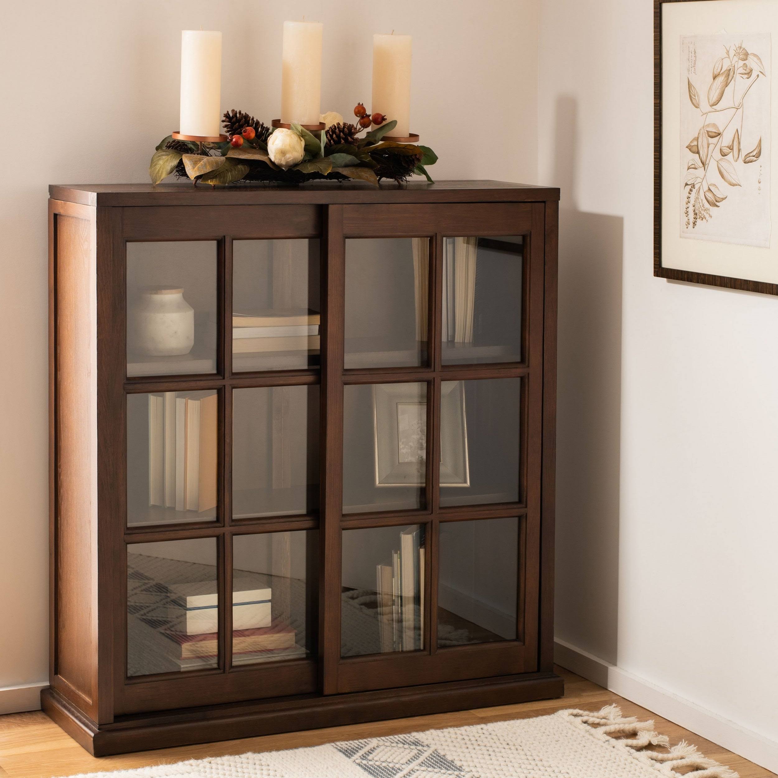 Dark Teak Bookcase X1317