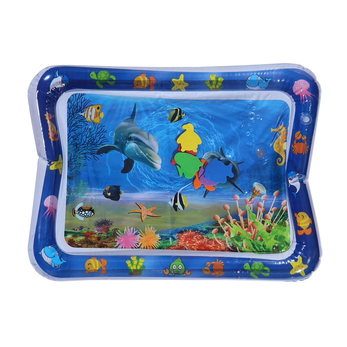 Blue Infant Inflatable Water Play Mat J7493