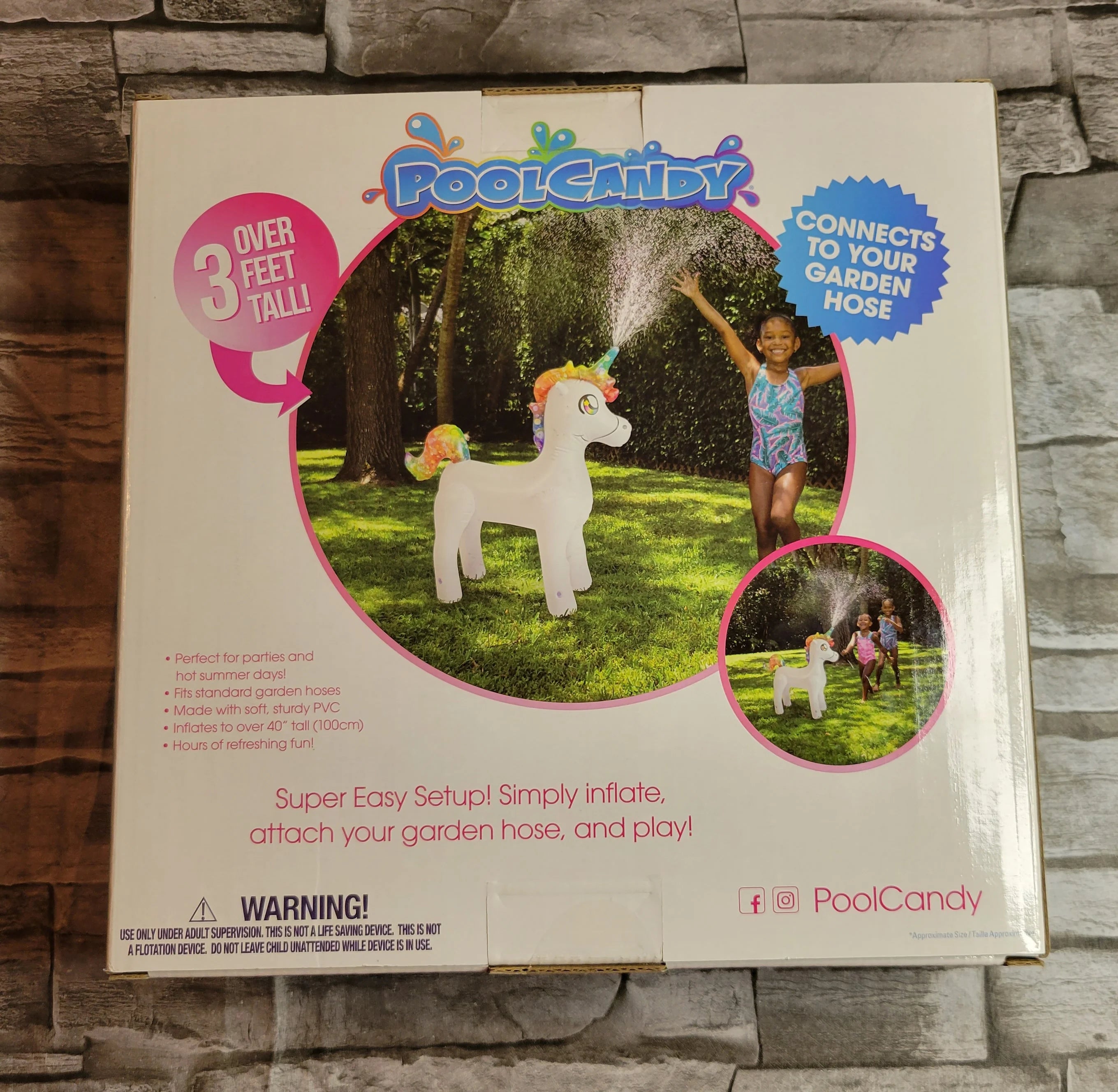 Inflatable Jumbo Unicorn Sprinkler E5712